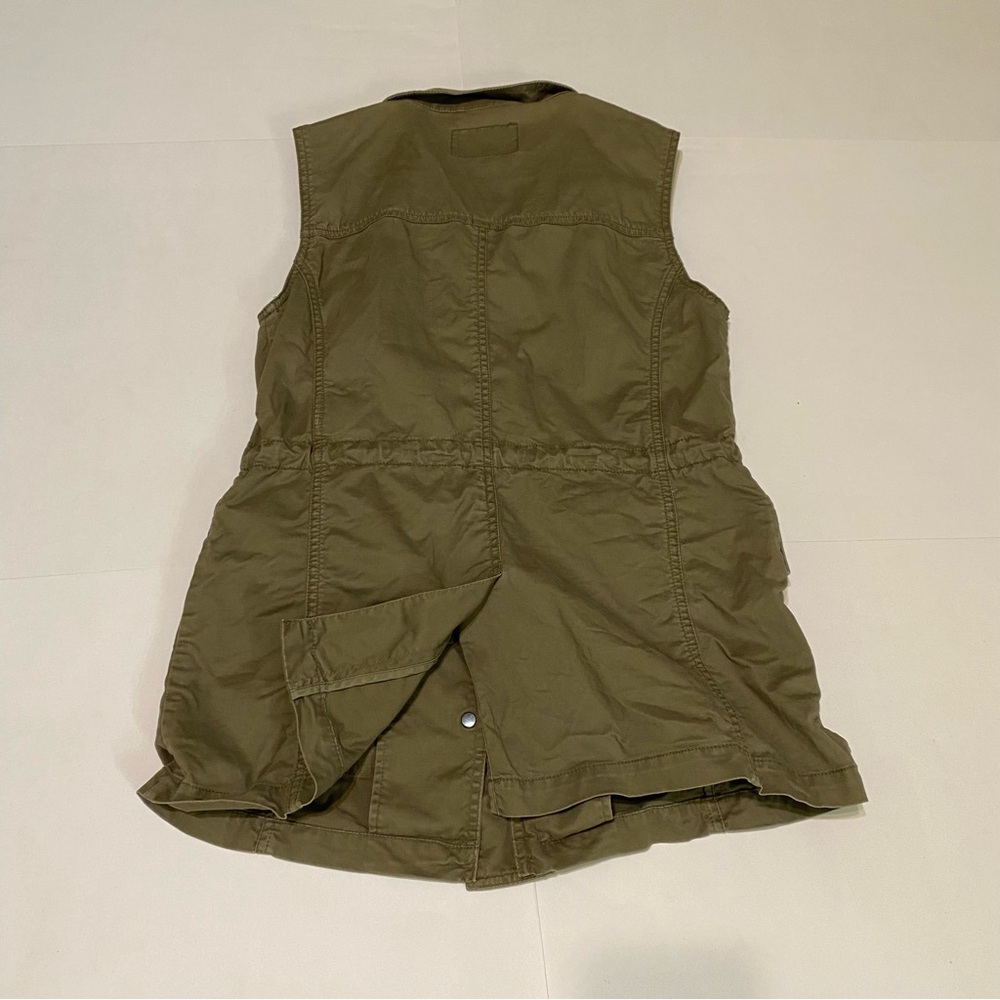 Banana Republic army green vest size extra small - Picture 3 of 8